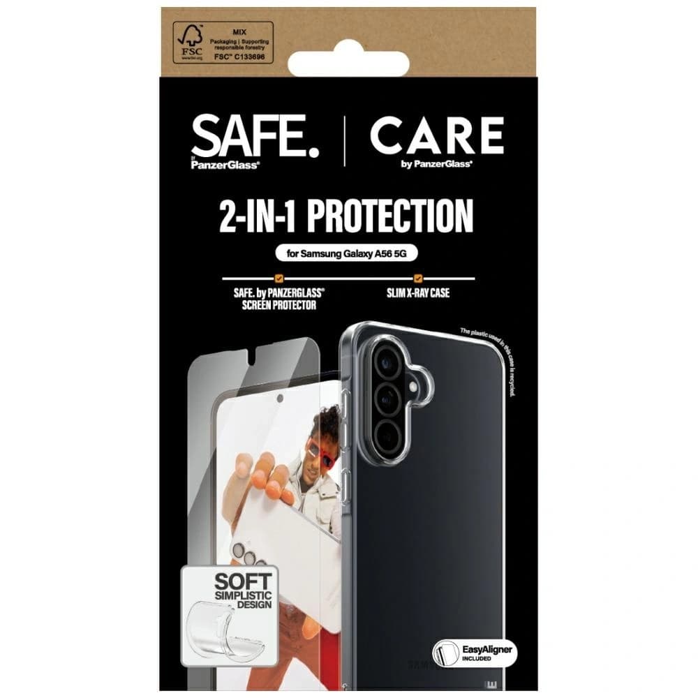 CARE by PanzerGlass Fashion 2in1 Protective set case + tempered glass Samsung Galaxy A56 5G - 4
