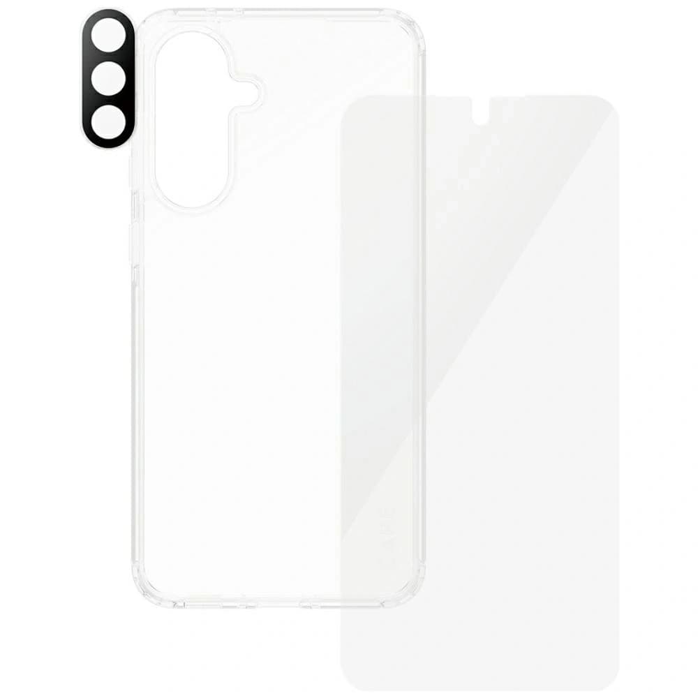 CARE by PanzerGlass Flagship 3in1 Protective set: case + tempered glass + lens glass Samsung Galaxy A56 5G - 3