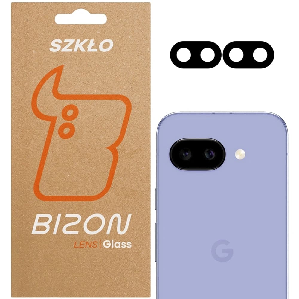 Bizon Glass Silk Linse Google Pixel 9a [2 PACK] - 1
