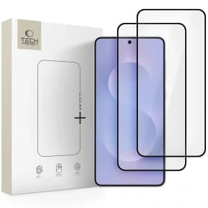 Tech-Protect Glass Fit+ Samsung Galaxy S25 Edge Schwarz [2 PACK]