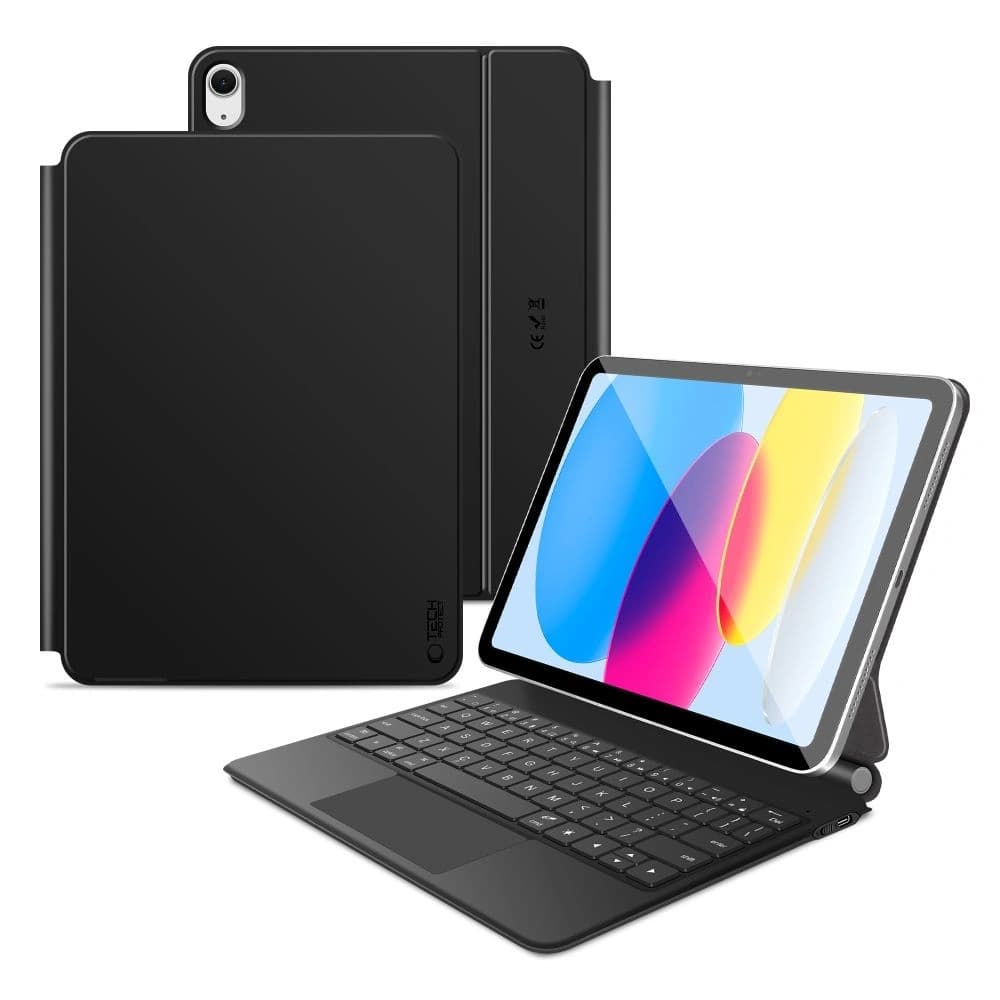 Tech-Protect SmartCase Magnetic + Tastatur Apple iPad 10,9" 2022 / 11" 2025 Schwarz - 1