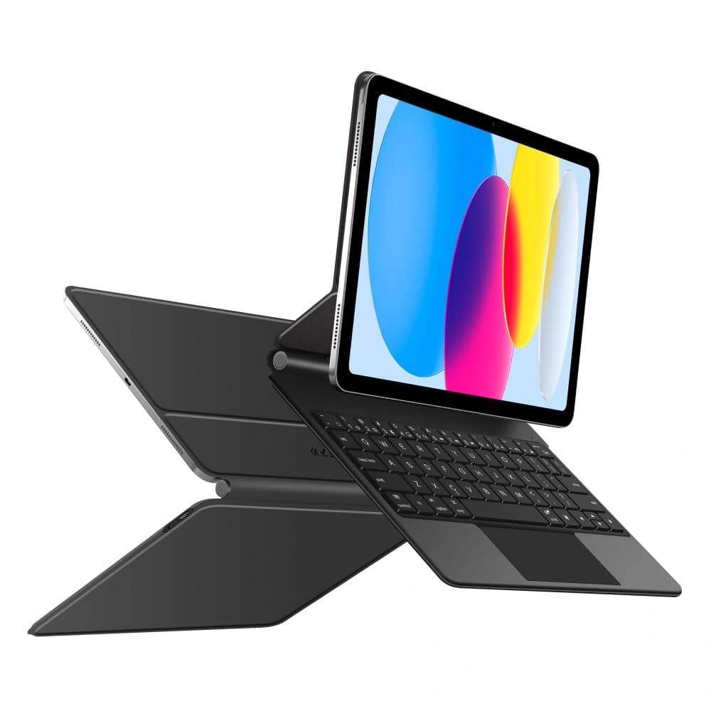 Tech-Protect SmartCase Magnetic + Tastatur Apple iPad 10,9" 2022 / 11" 2025 Schwarz - 3