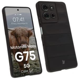 Bizon Case Tur Motorola Moto G75 5G schwarz