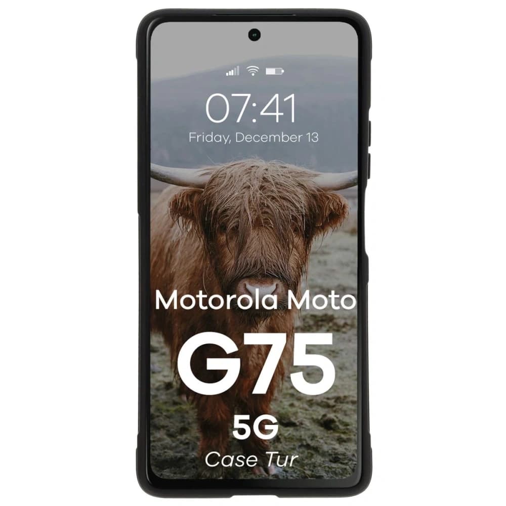 Bizon Case Tur Motorola Moto G75 5G schwarz - 5