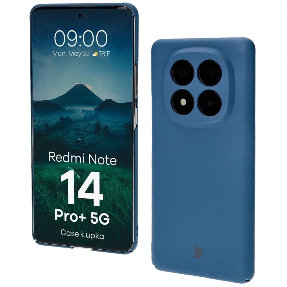 Bizon Case Lupka Xiaomi Redmi Note 14 Pro+ Plus 5G blau - 1