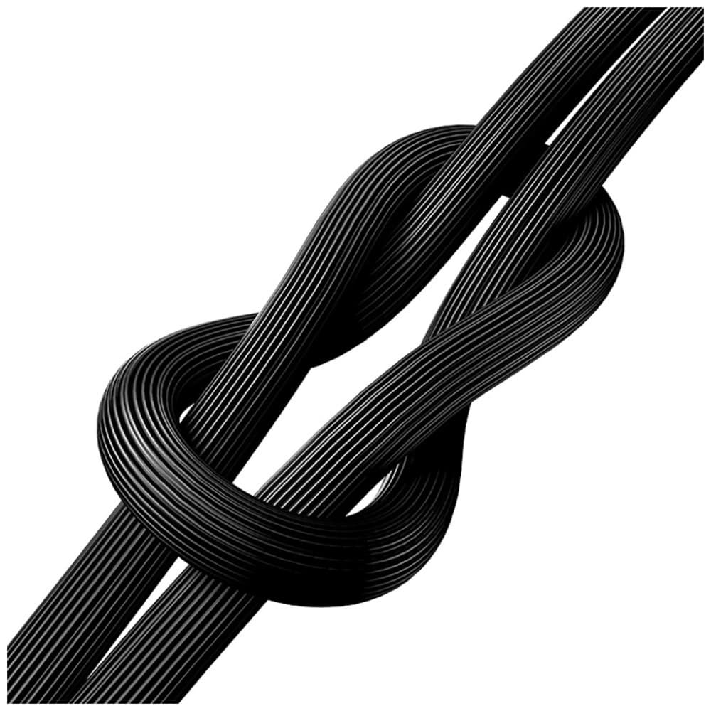 USAMS KY Series US-SJ689 2.4A USB-A / Lightning cable 1m black - 3