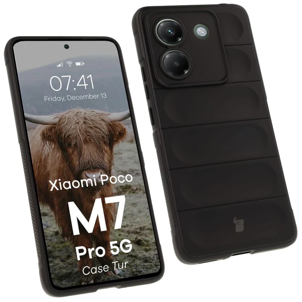 Bizon Case Tur Xiaomi Poco M7 Pro 5G schwarz - 1