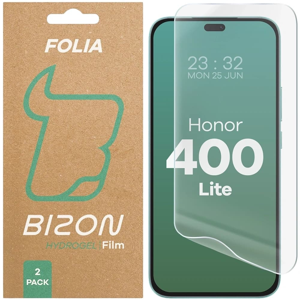 Bizon Glass Hydrogel Front Honor 400 Lite 5G [2 PACK] - 1