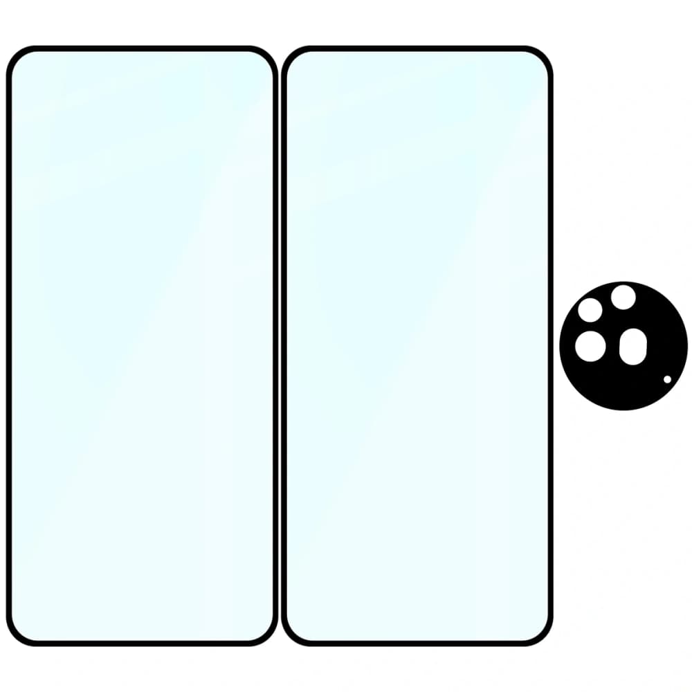 Bizon Edge 2 Pack 2x tempered glass + 1x lens protection Nothing Phone (3a) Pro - 4