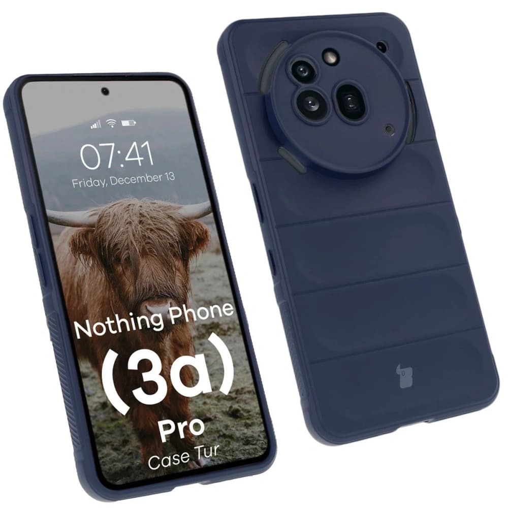 Bizon Case Tur Nothing Phone (3a) Pro navy blue - 1
