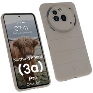 Bizon Case Tur Nothing Phone (3a) Pro light grey