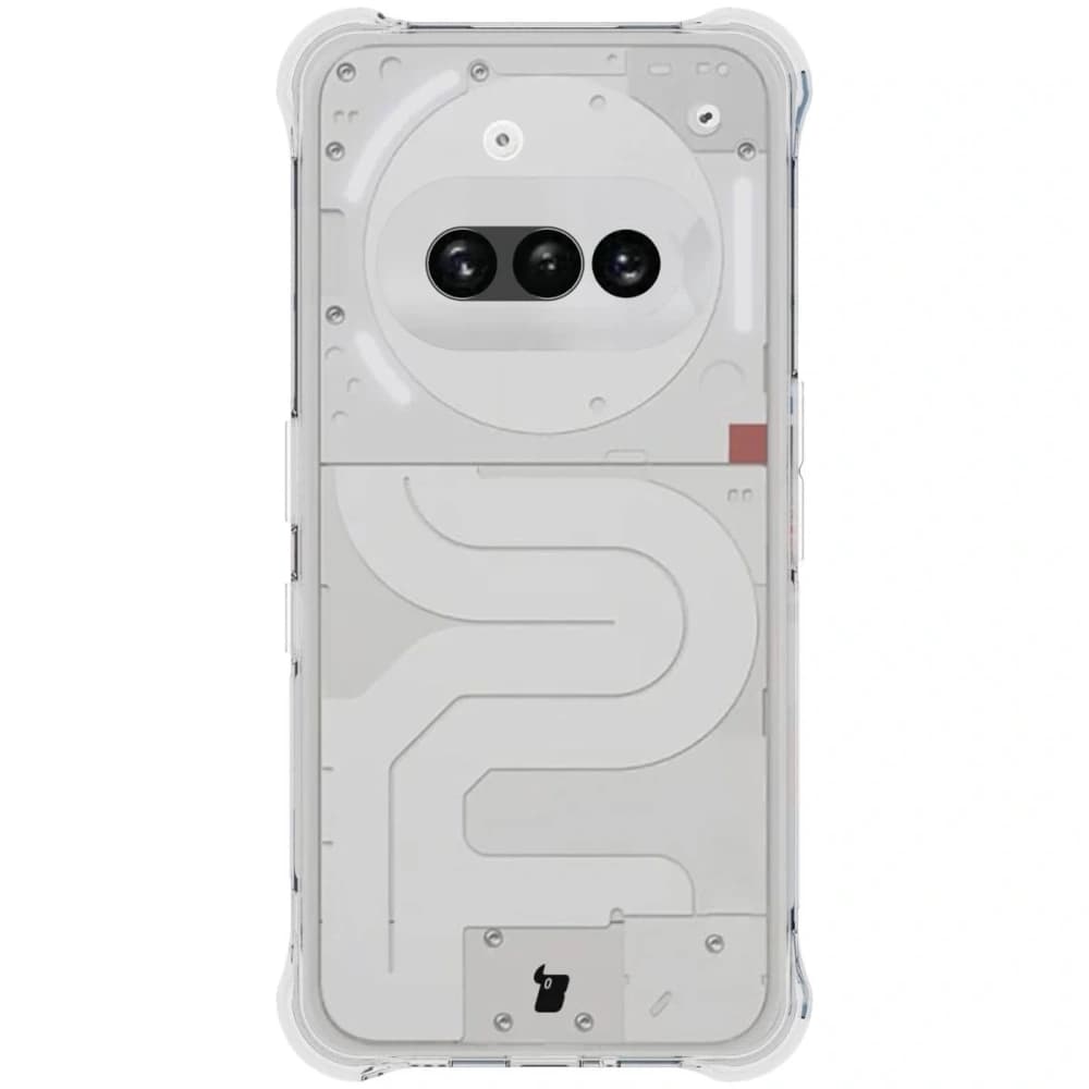 Bizon Case Clear Pack case + 2x screen glass Nothing Phone (3a) - 2