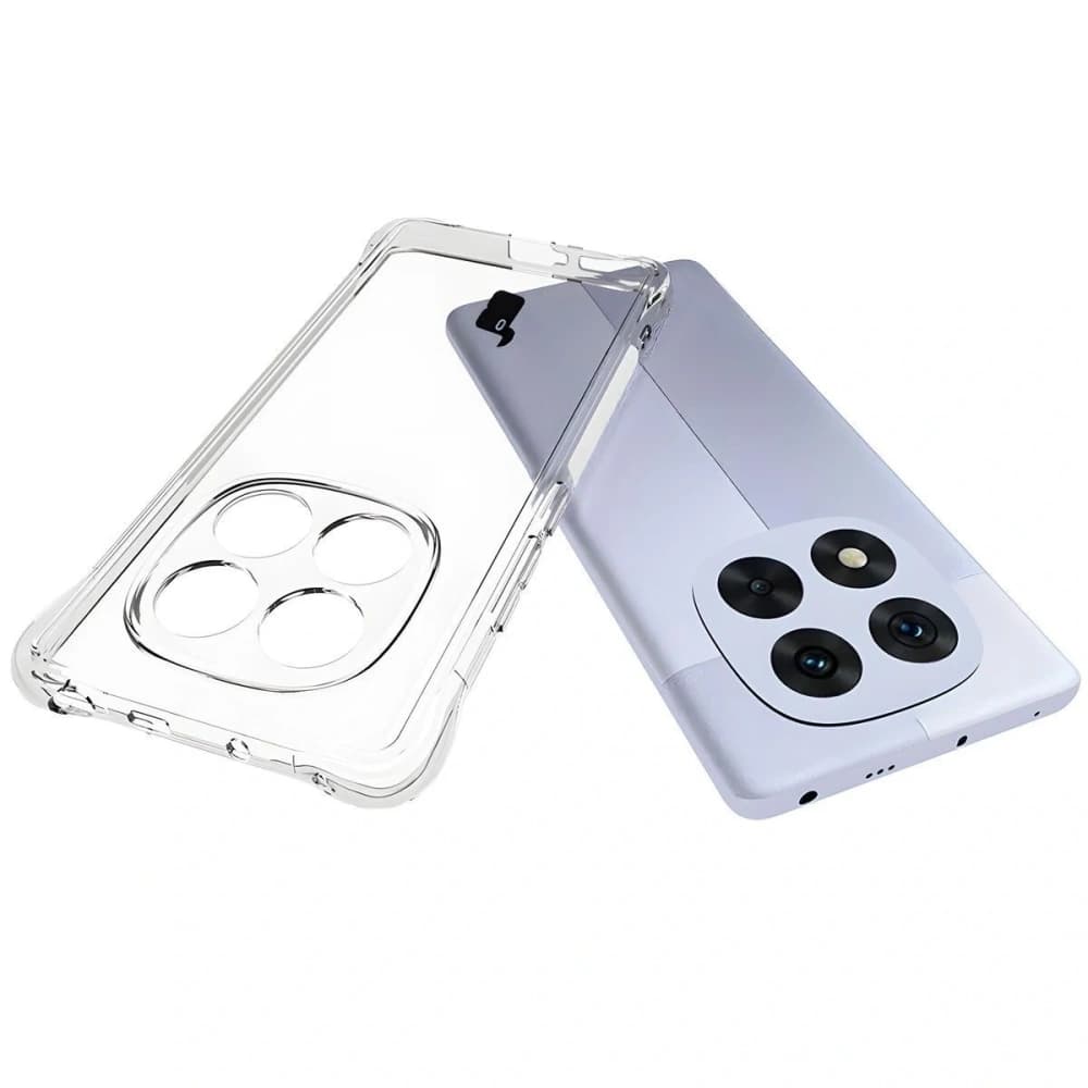Bizon Case Clear Pack Hülle + 2x Bildschirmfolie + Objektivschutz für Xiaomi Redmi Note 14 Pro 4G - 5