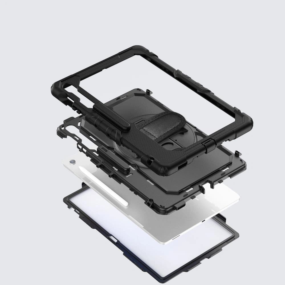 Tech-Protect Solid Samsung Galaxy Tab S10 FE+ Plus 13.1 X620 / X626b Schwarz - 4