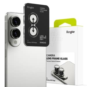 Ringke Camera Frame Protector Samsung Galaxy S25 Edge Black