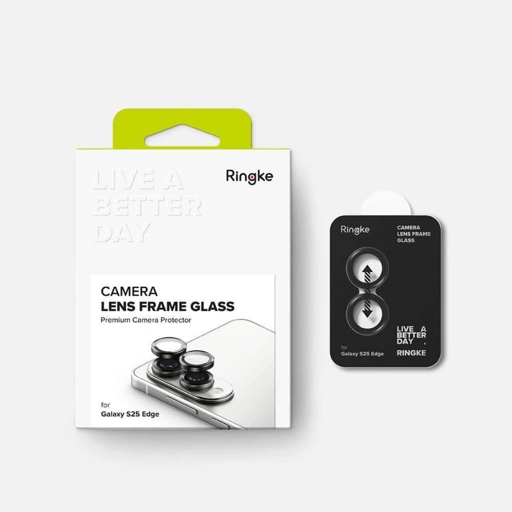 Ringke Camera Frame Protector Samsung Galaxy S25 Edge Black - 8