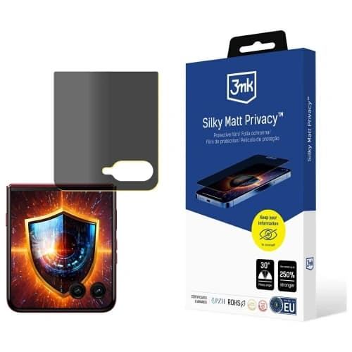 3MK Silky Matt Privacy Motorola Razr 60 Ultra