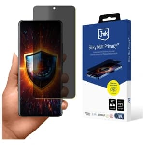 Folia prywatyzująca 3MK Silky Matt Privacy do Redmi Note 14 Pro+ Plus