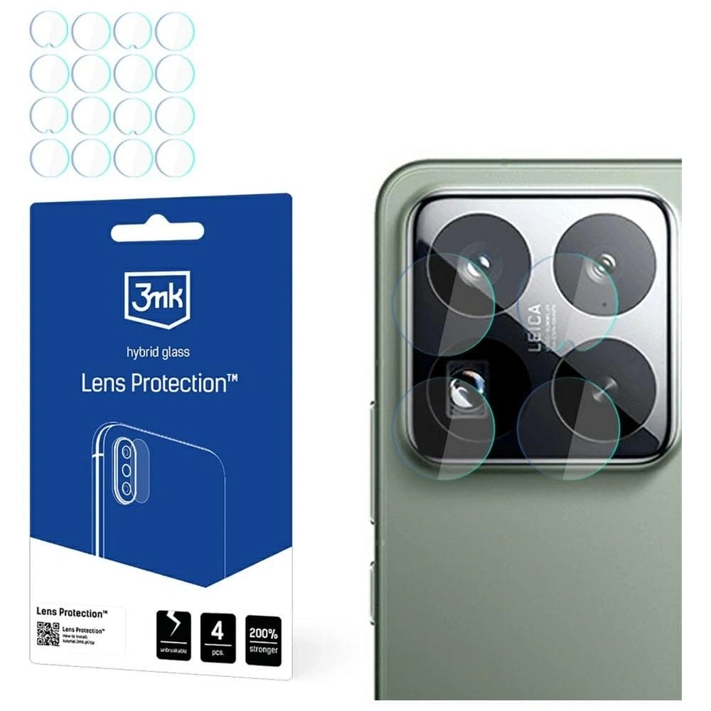 3MK Lens Protection Xiaomi 15 Pro [4 PACK] - 1