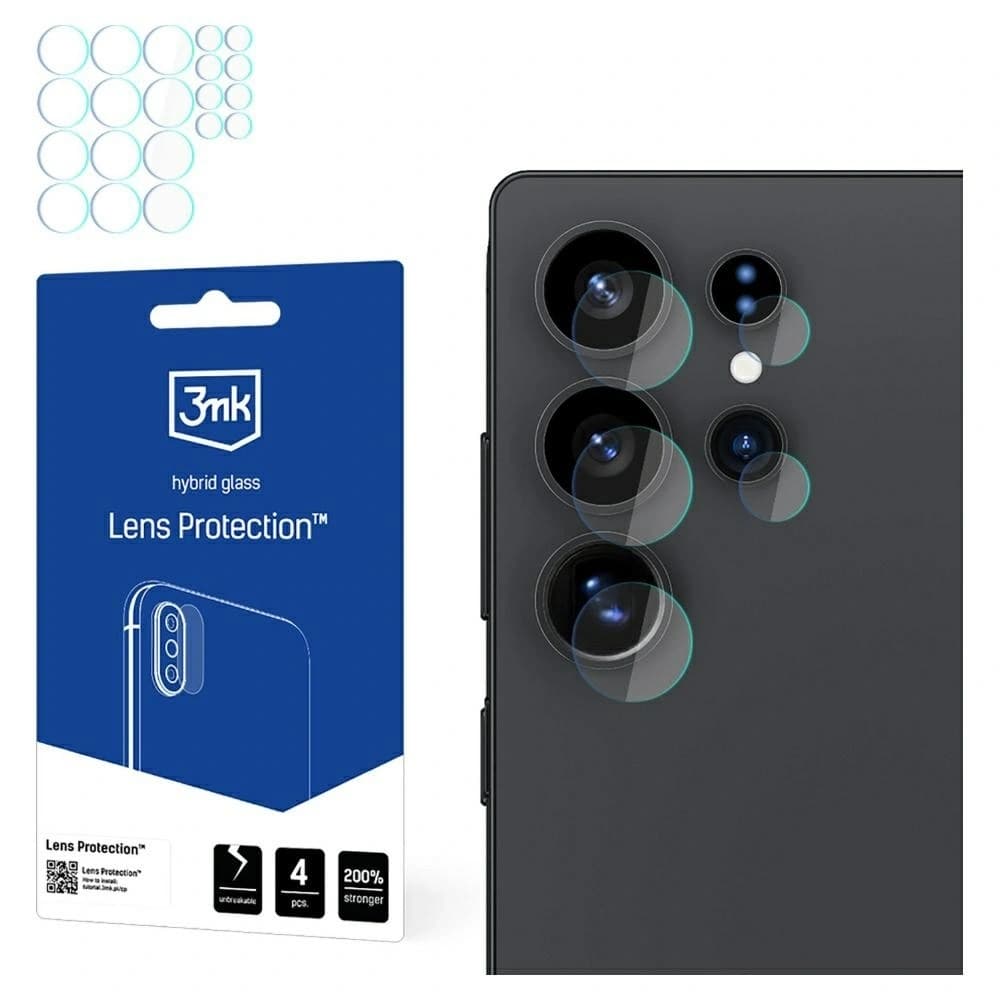 3MK Linsenschutz Samsung Galaxy S25 Ultra [4 PACK] - 1