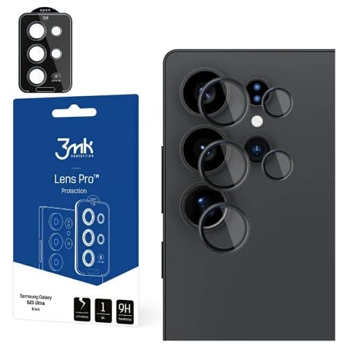 3MK Lens Protection Pro Samsung Galaxy S25 Ultra schwarz