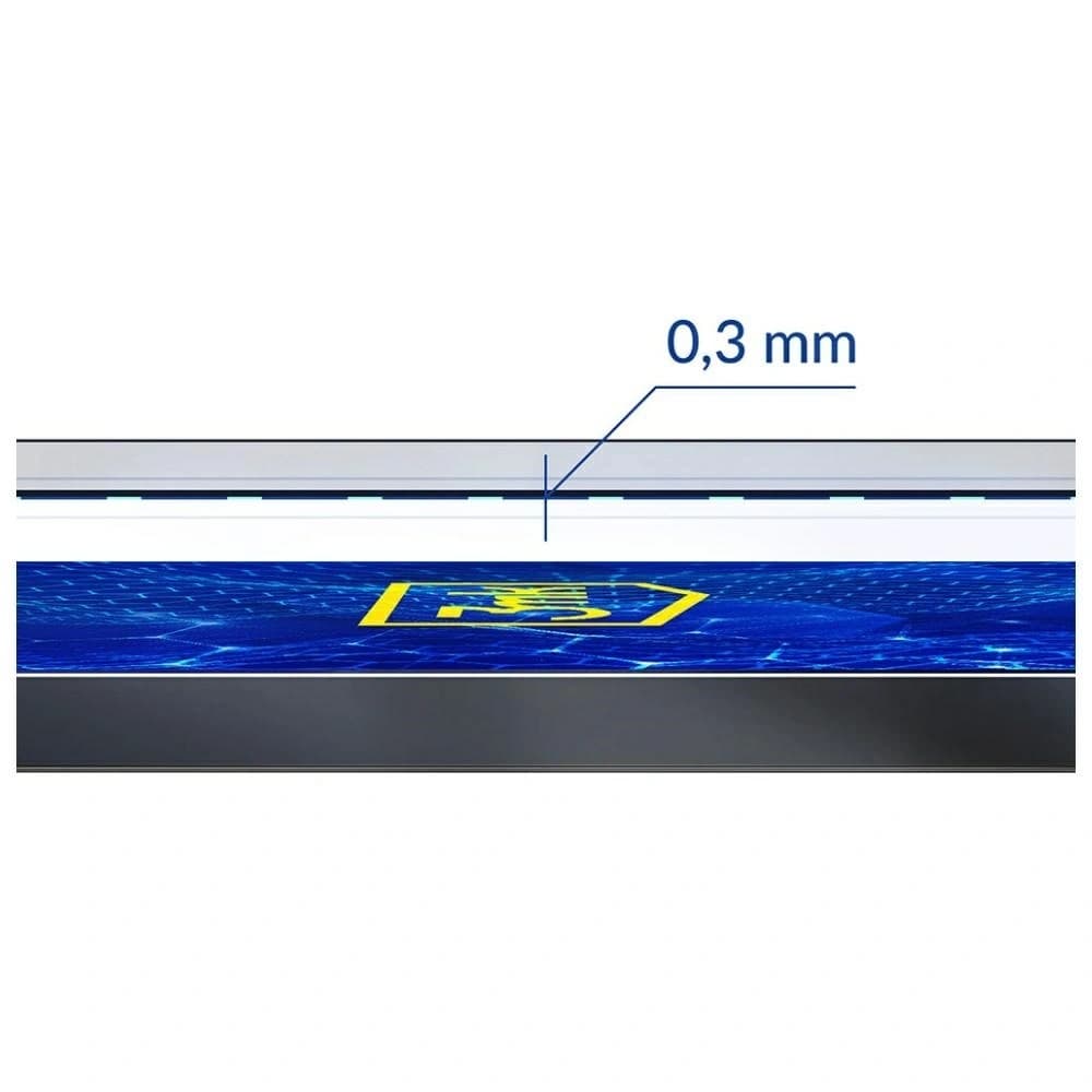 Tempered glass 3MK HardGlass Max Lite für Samsung Galaxy S24+ Plus schwarz - 9