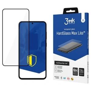 Tempered glass 3MK HardGlass Max Lite for Samsung Galaxy S25+ Plus black