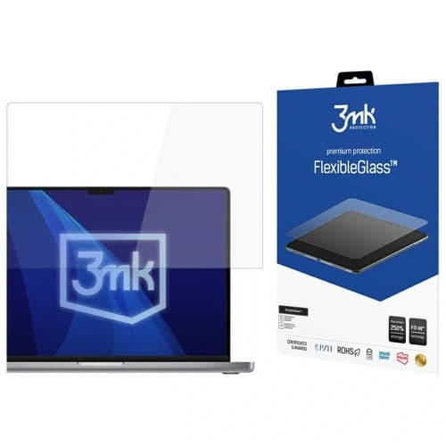 Hybridglas 3MK FlexibleGlass für Apple MacBook Pro 16" (M1/M2/M3/M4/M5) 2021-2026