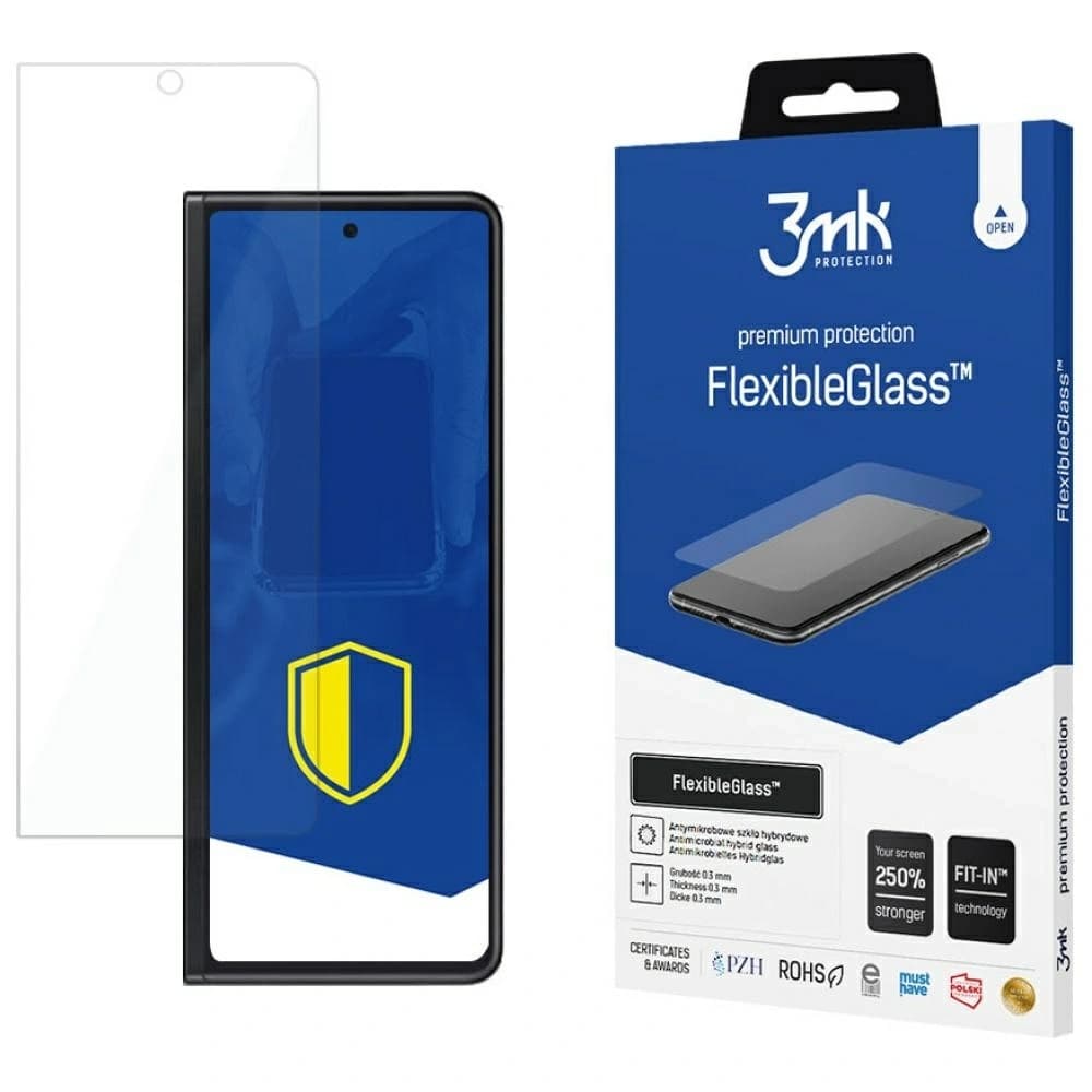 Hybridglas 3MK FlexibleGlass für Samsung Galaxy Z Fold 3 5G (Vorderseite) - 1