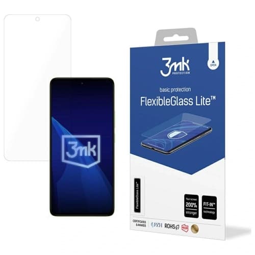 Hybridglas 3MK FlexibleGlass Lite für Redmi Note 14 4G