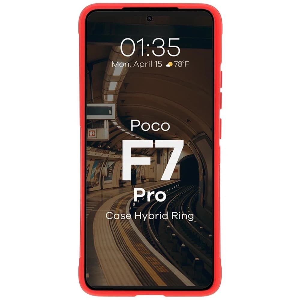 Bizon Case Tur Xiaomi Poco F7 Pro rot - 5