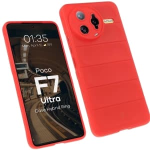 Bizon Case Tur Xiaomi Poco F7 Ultra rot