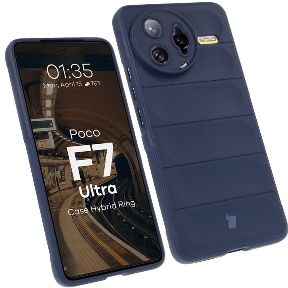 Bizon Case Tur Xiaomi Poco F7 Ultra marineblau - 1