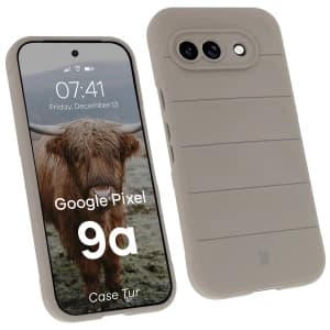 Bizon Case Tur Google Pixel 9a hellgrau