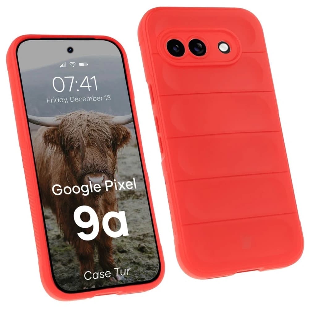 Bizon Case Tur Google Pixel 9a rot - 1