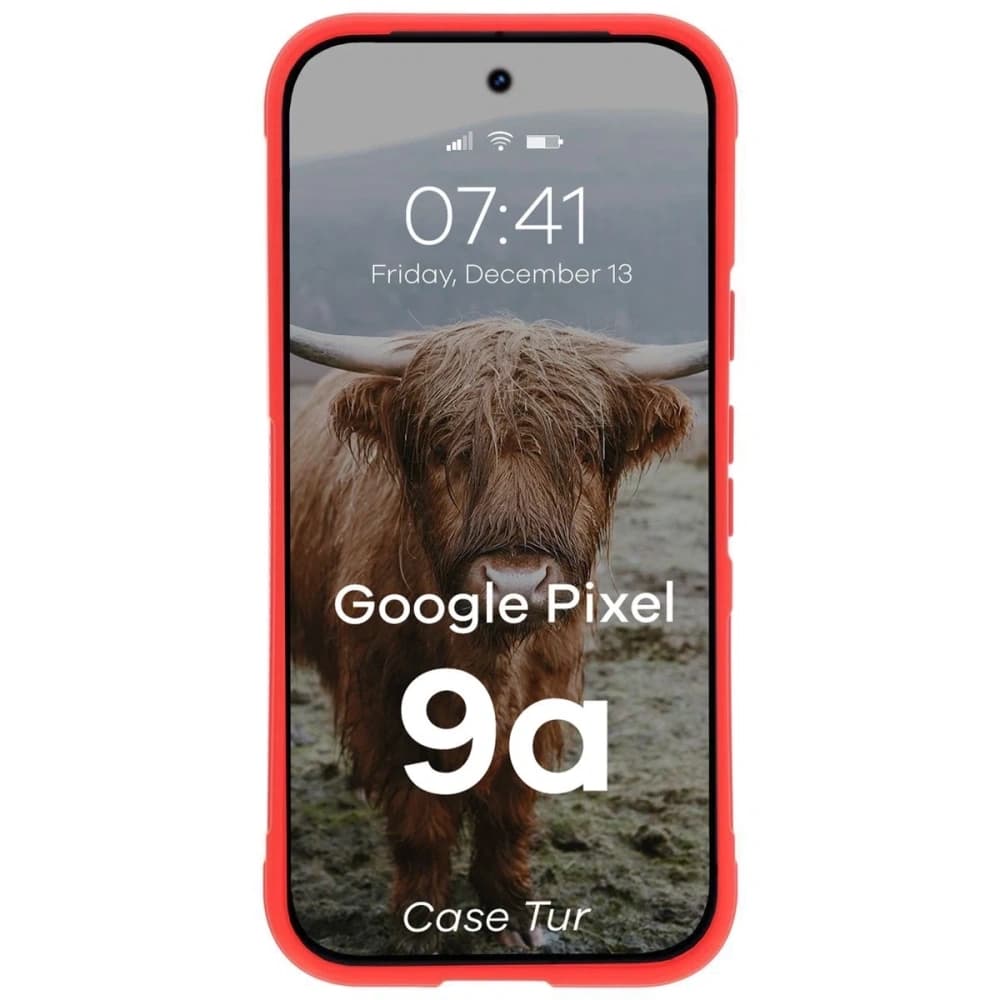 Bizon Case Tur Google Pixel 9a rot - 5
