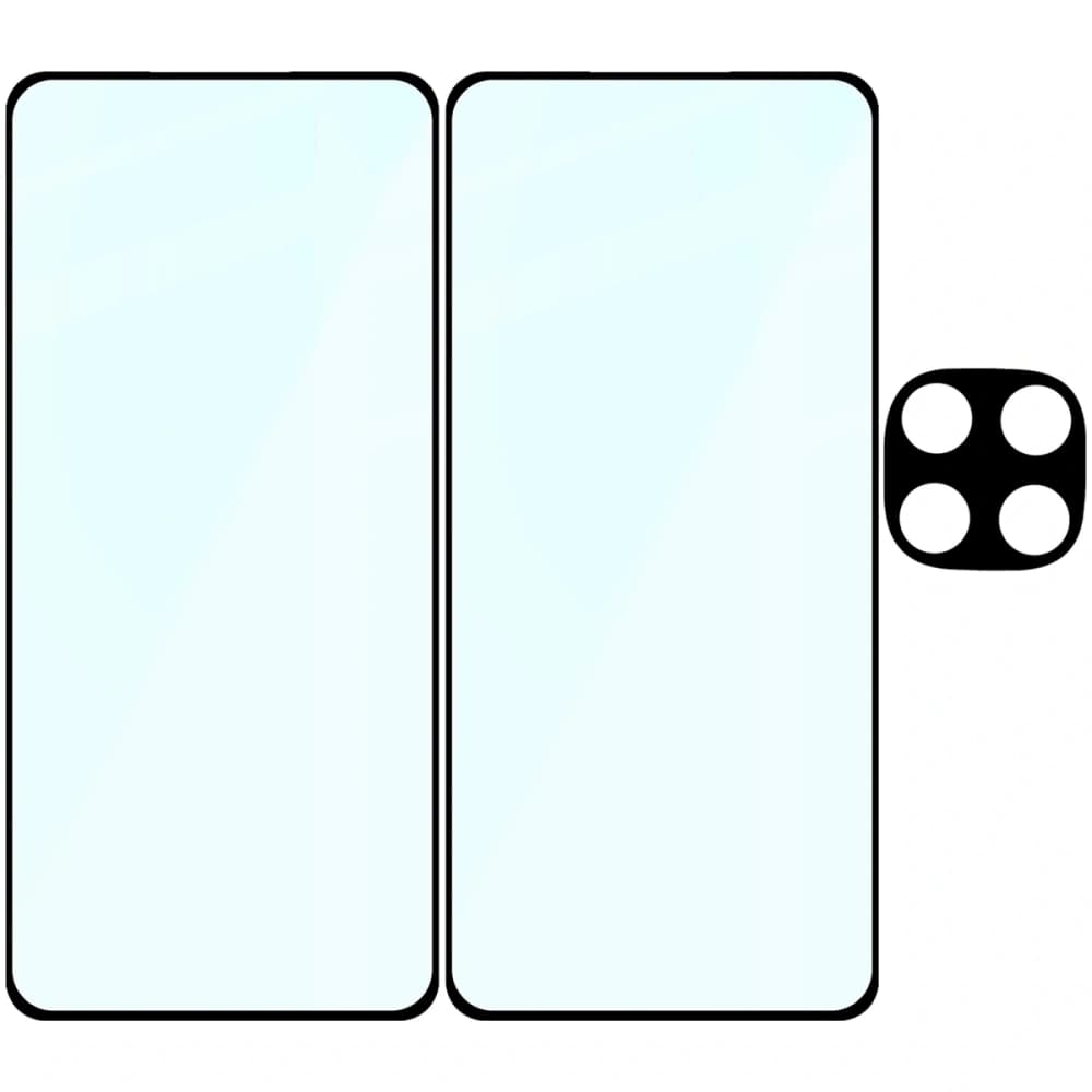 Bizon Edge 2 Pack 2x tempered glass + 1x lens protection Realme 14 Pro 5G - 6