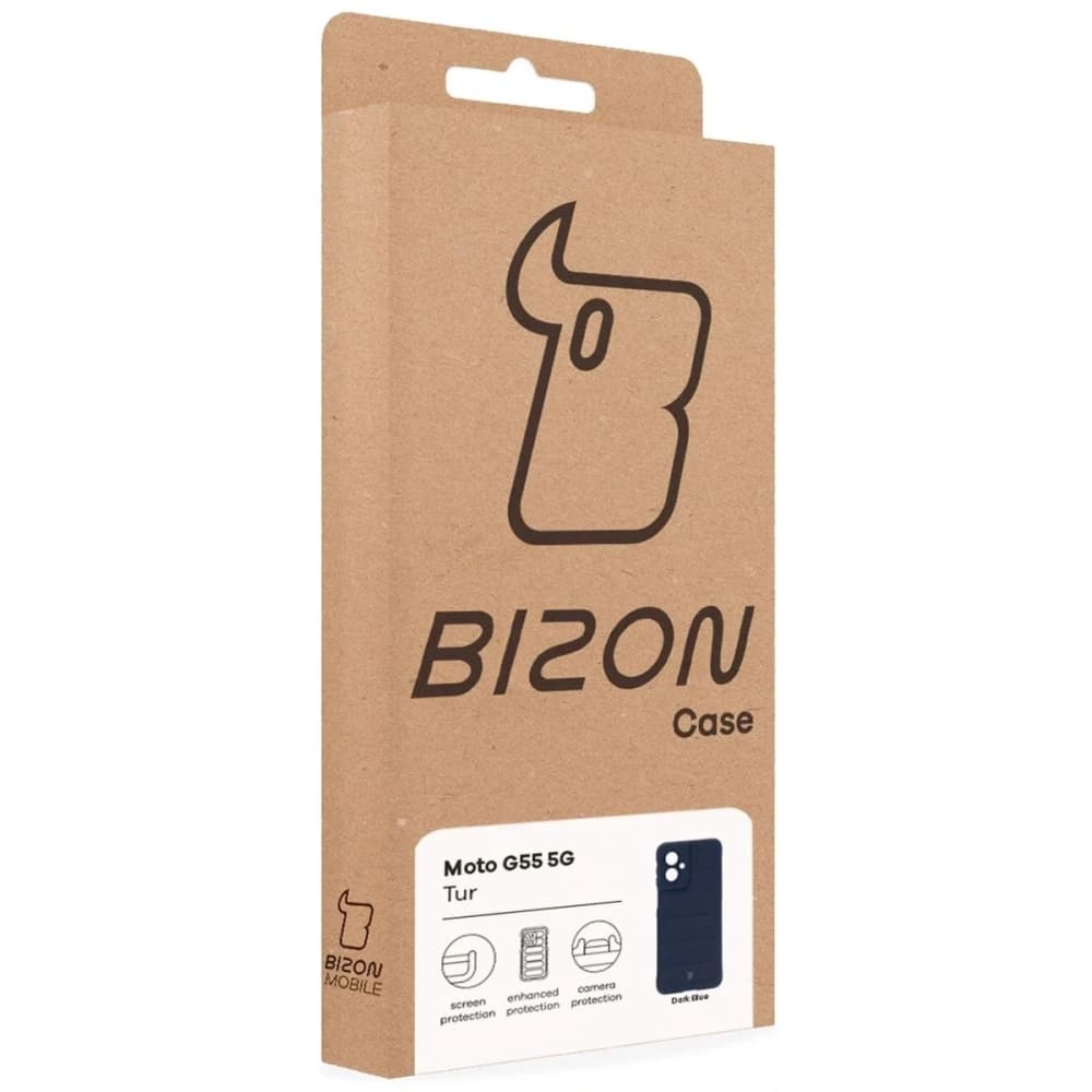 Bizon Case Tur Motorola Moto G55 5G navy blue - 8