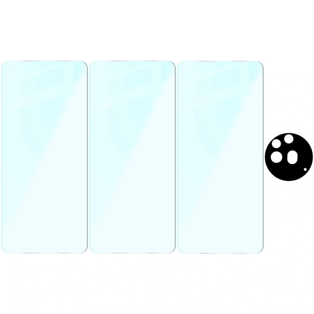 Bizon Clear 2 Pack 3x tempered glass + 1x lens protection Nothing Phone (3a) Pro - 6