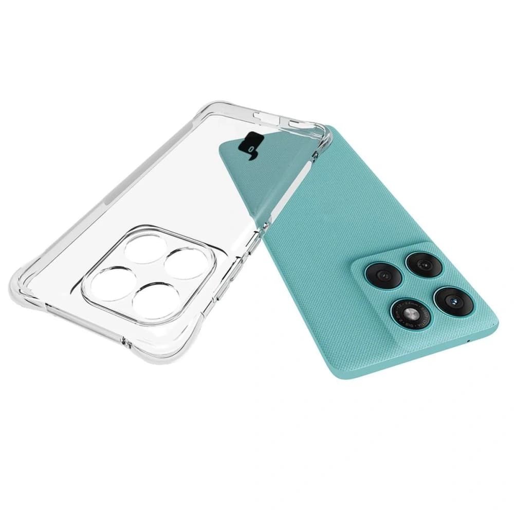 Bizon Case Clear Pack flexible case + 2x screen film Motorola Edge 60 Fusion / Edge 60 - 5