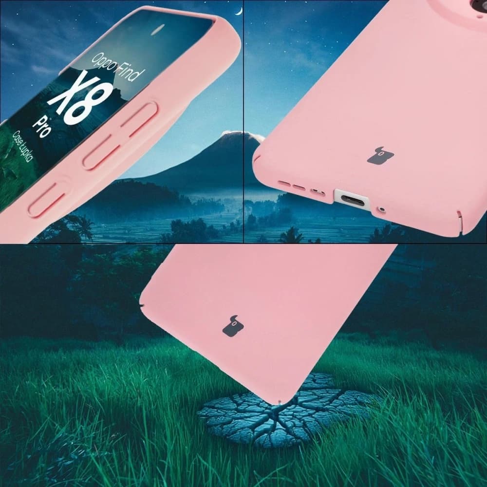 Bizon Case Lupka Oppo Find X8 Pro pink - 5