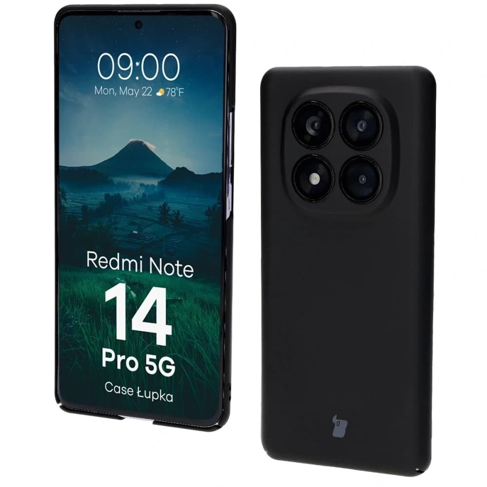 Bizon Case Lupka Xiaomi Redmi Note 14 Pro 5G schwarz - 1