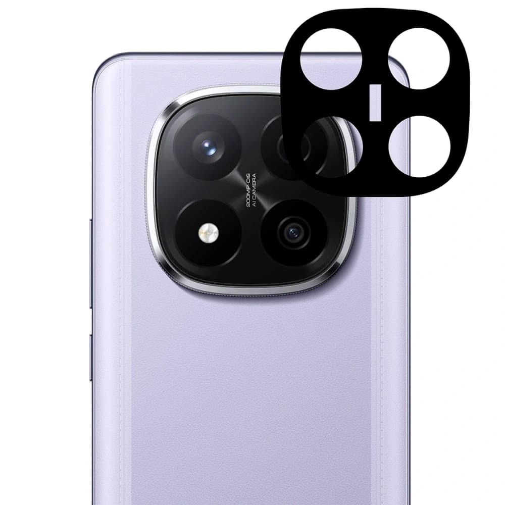 Bizon Edge 2 3D Pack 2x gehärtetes Glas + 1x Linsenschutz für Xiaomi Redmi Note 14 Pro Plus 5G - 5