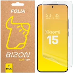 Bizon Glass Film Sun Xiaomi 15 [2 PACK]
