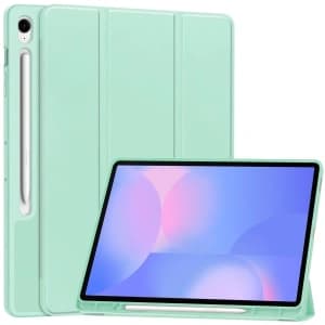 Bizon Case Tab Lizard Samsung Galaxy Tab S10 FE+ Plus mint