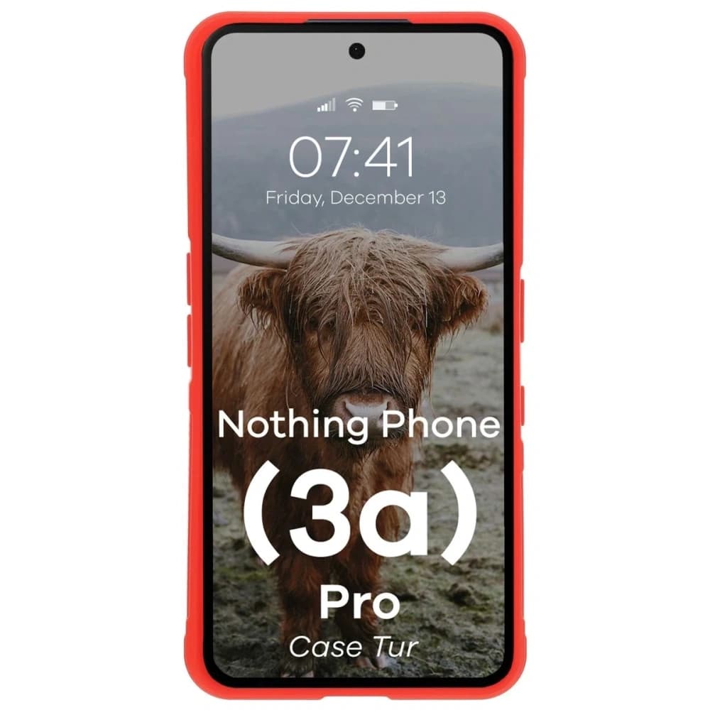 Bizon Case Tur Nothing Phone (3a) Pro red - 5
