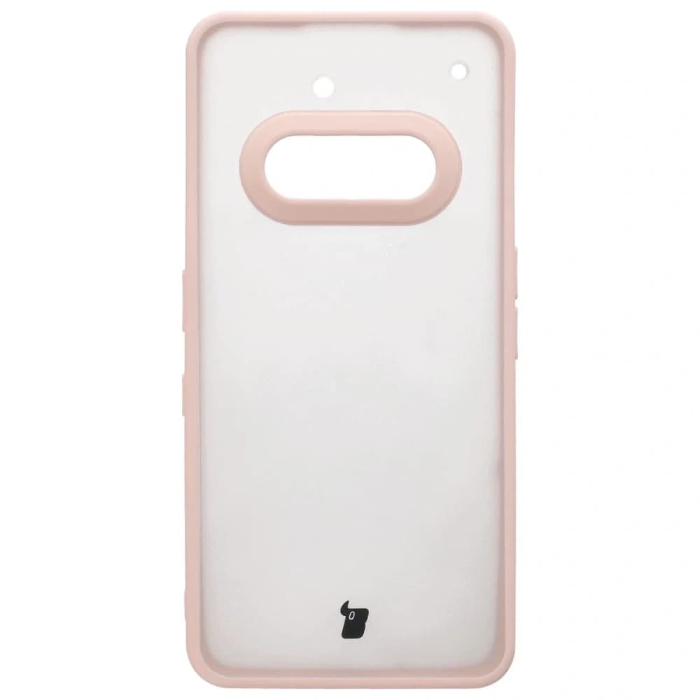 Bizon Case Angelo Nothing Phone (3a) translucent with a pink frame - 2