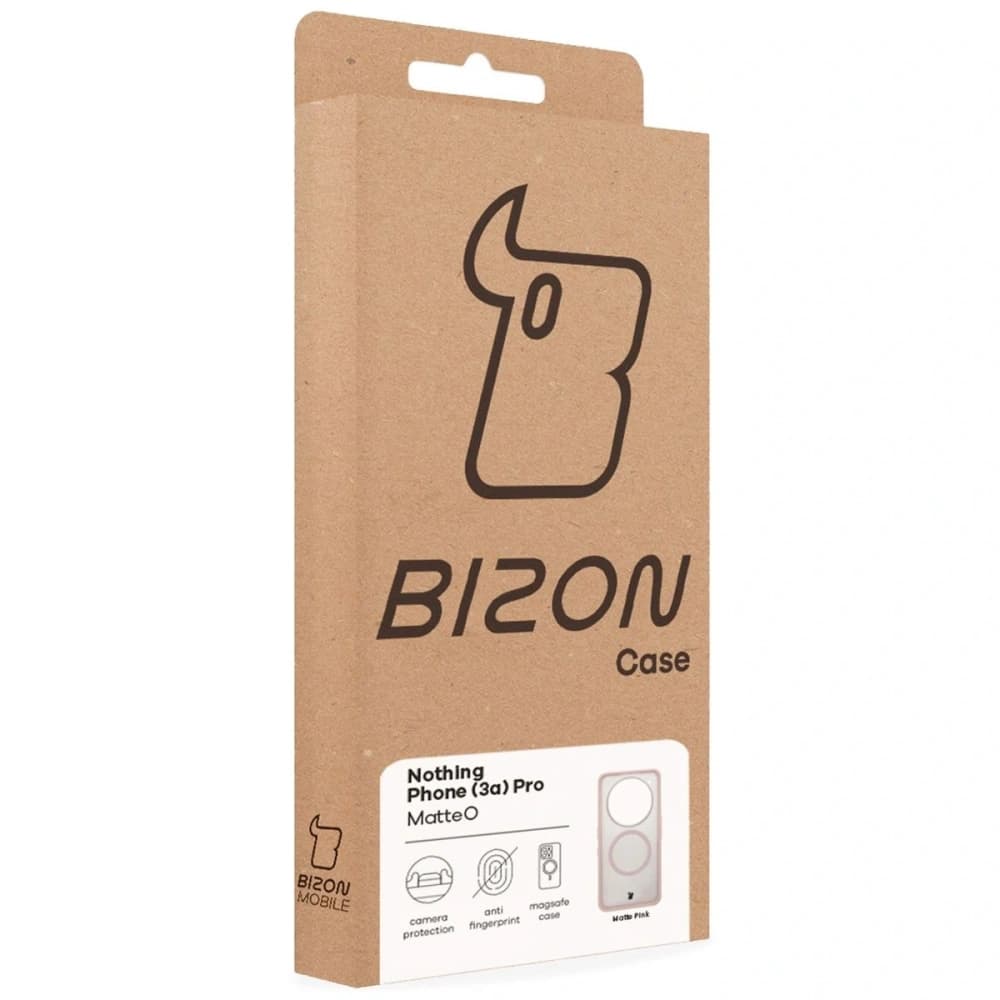 Bizon Case MatteO Magnetic Nothing Phone (3a) Pro smoky pink - 7