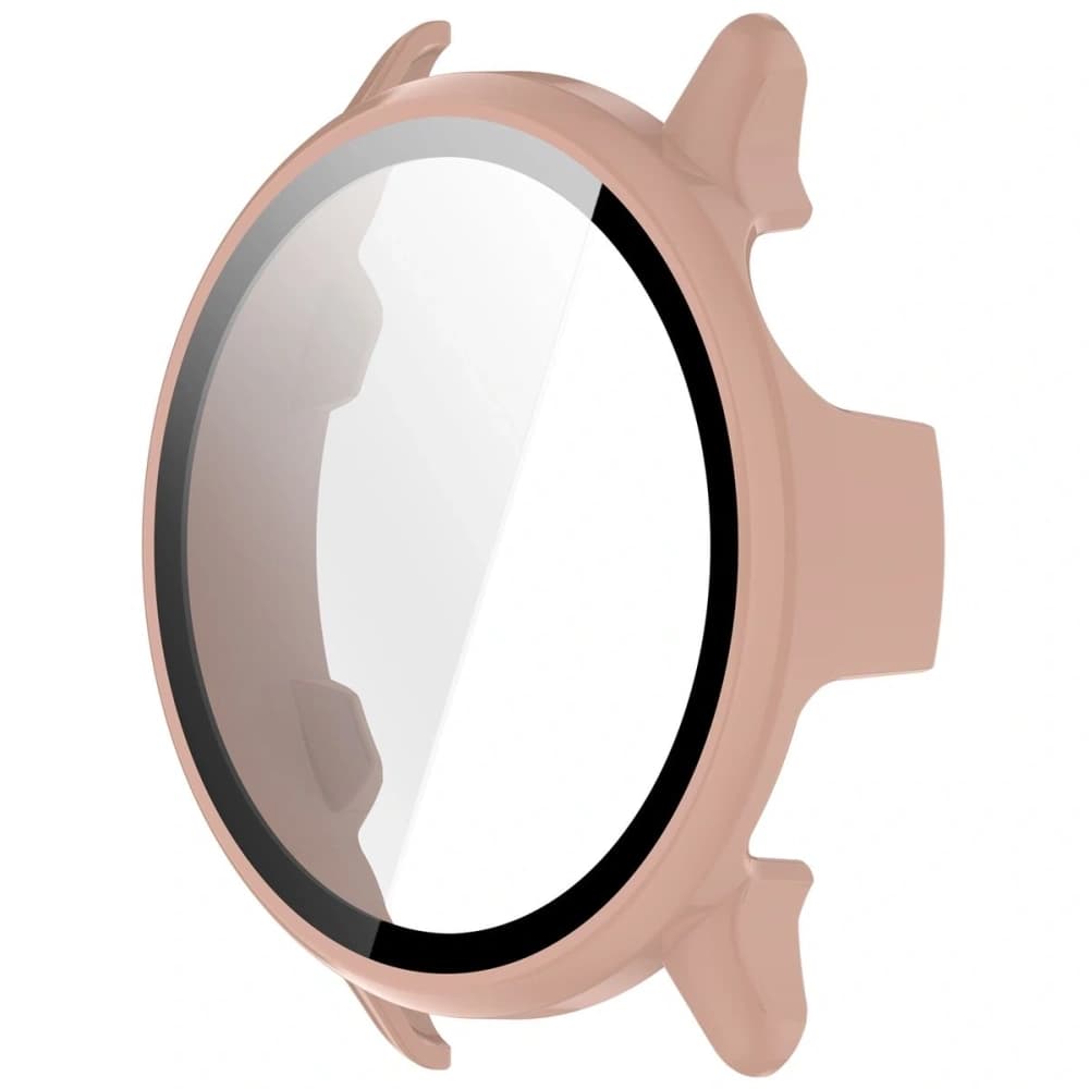 Bizon Case+Glass Uhr Garmin Vivoactive 6 rosa - 3