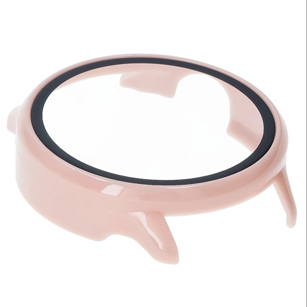 Bizon Case+Glass Uhr Garmin Vivoactive 6 rosa - 7